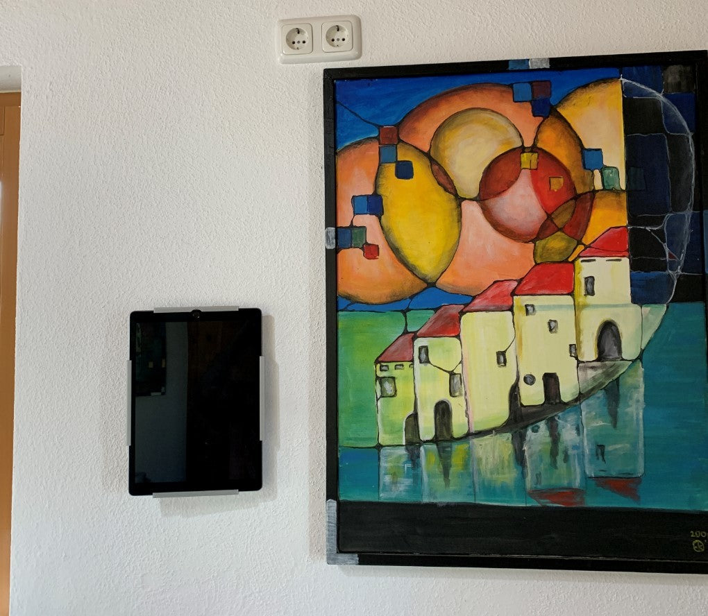 Support mural iPad Pro 12.9 / Fixation murale avec fonction Turn and Swing