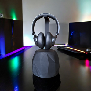 Support de casque minimaliste Low Poly TheRock