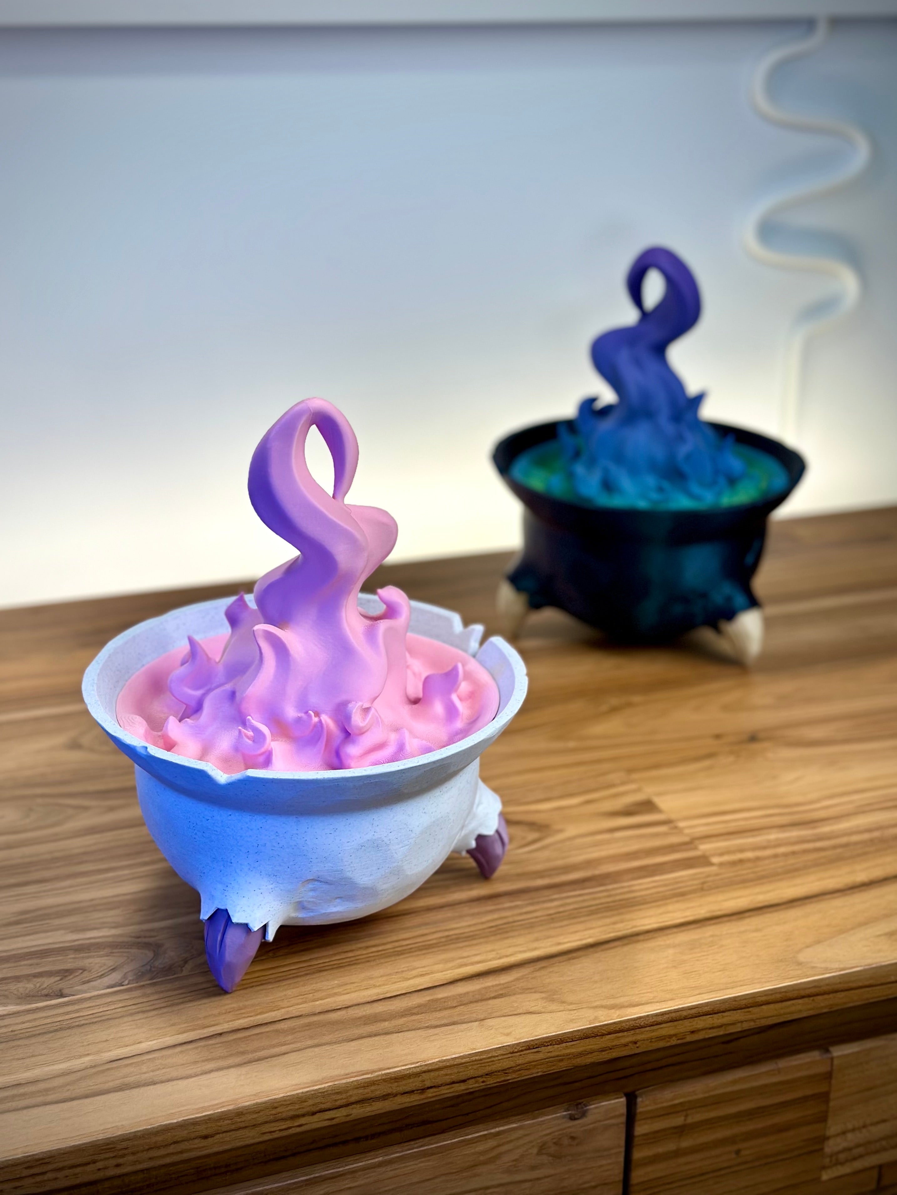 Chaudron de sorcière enchanté pour bonbons et décorations