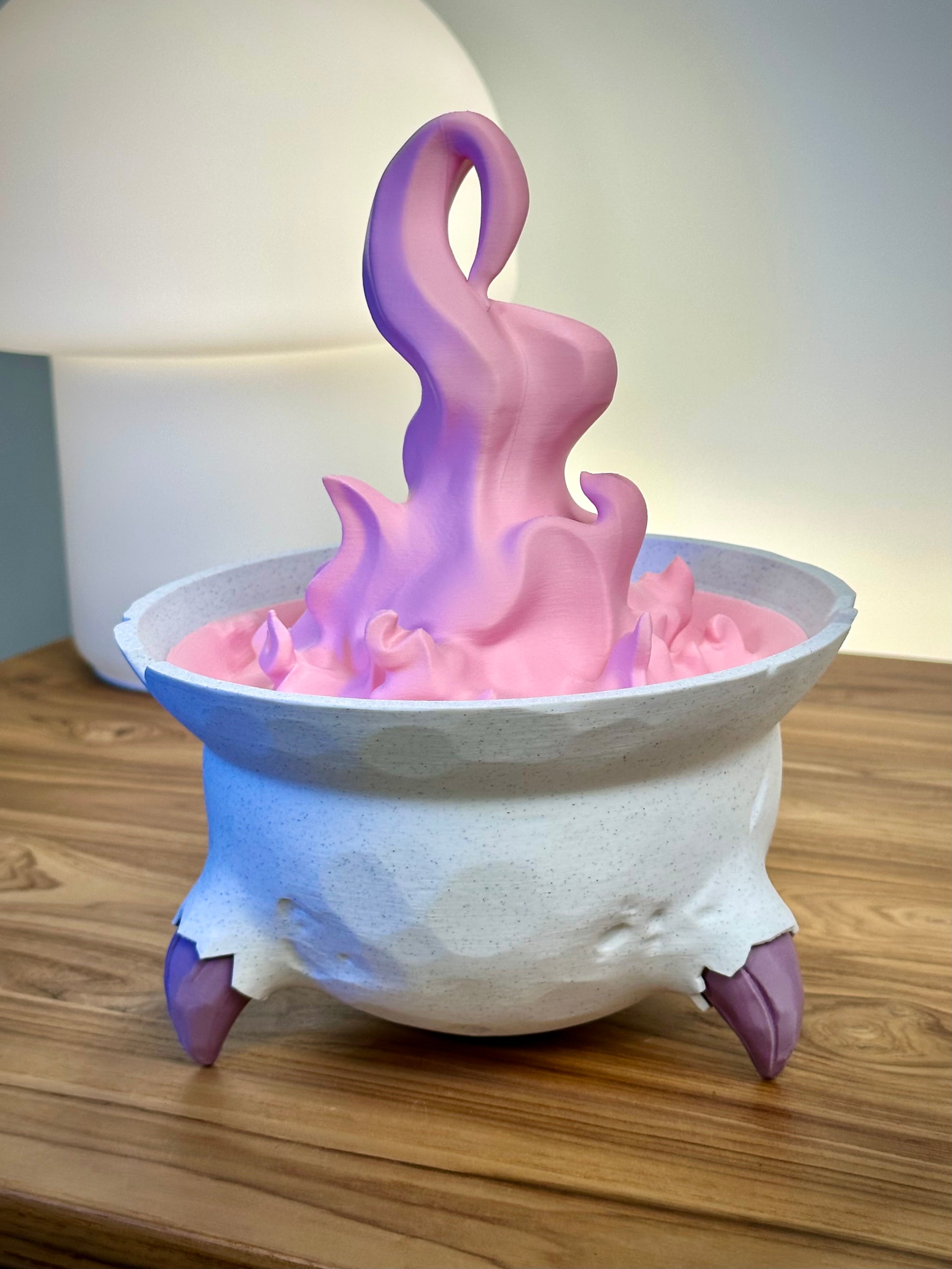 Chaudron de sorcière enchanté pour bonbons et décorations
