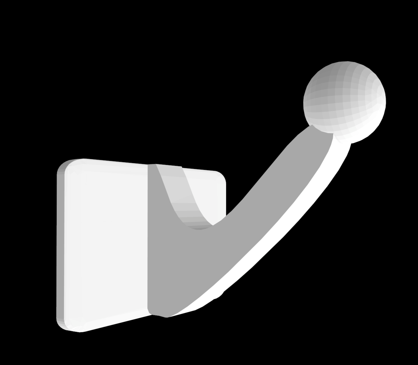 Support GPS Garmin avec boule de 17 mm de diamètre