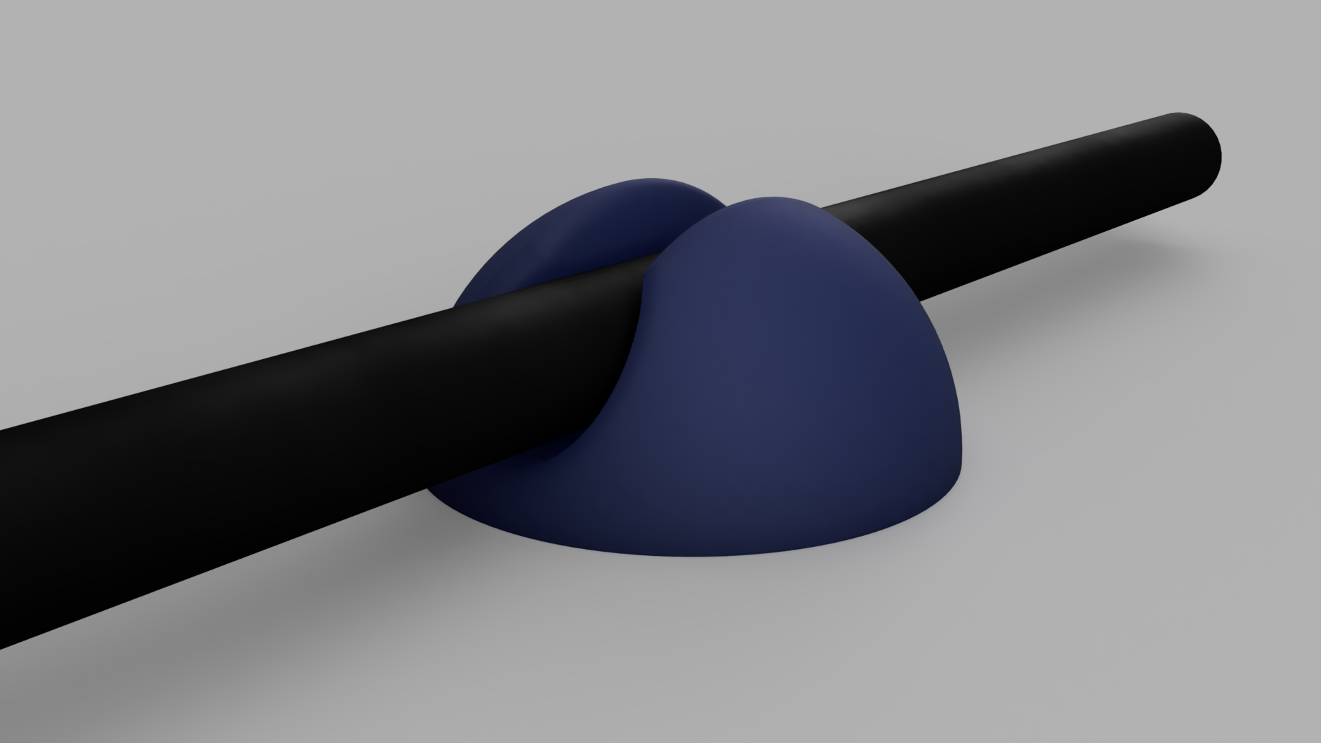 Support de table pour les câbles