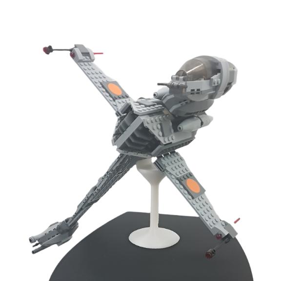 Support d'exposition pour Lego B-Wing