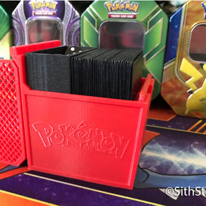 Pokemon deck box med logo