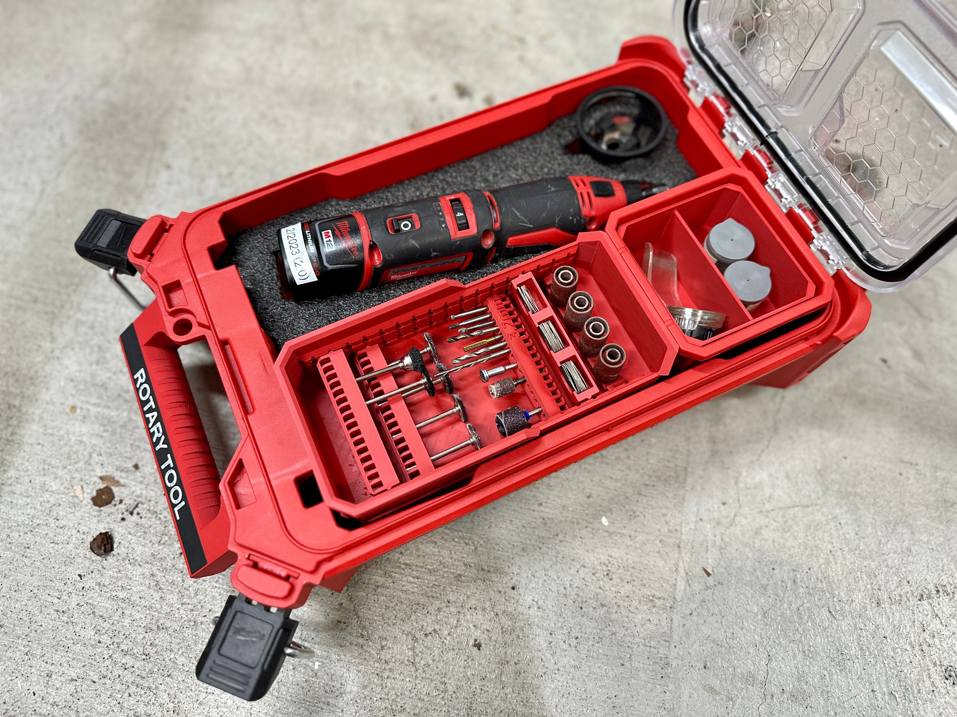 Milwaukee Rotary Tool Packout Kit d'organisation