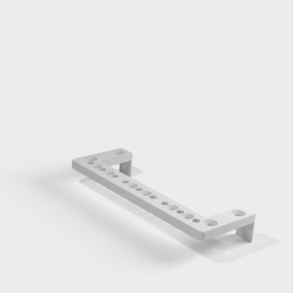 Rack-rail 3U pour table Ikea Lack