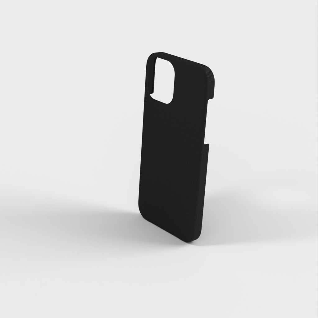 Coque de protection caoutchoutée pour iPhone 12 Pro