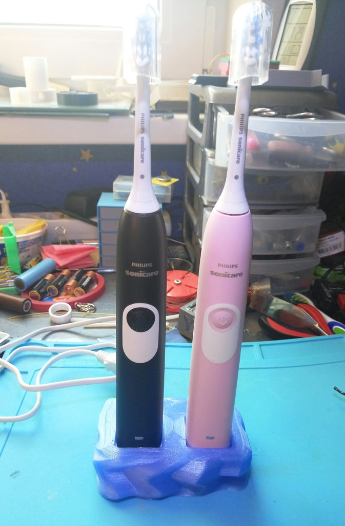 Support Philips Sonicare avec emplacement de charge intégré