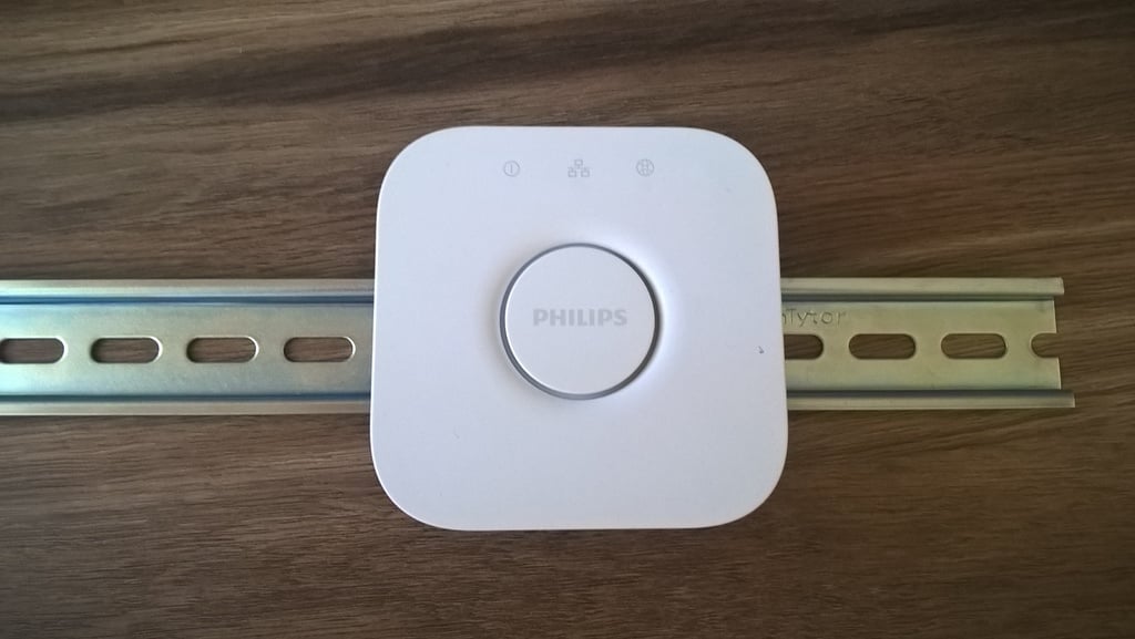Support de rail DIN pour Philips Hue Bridge