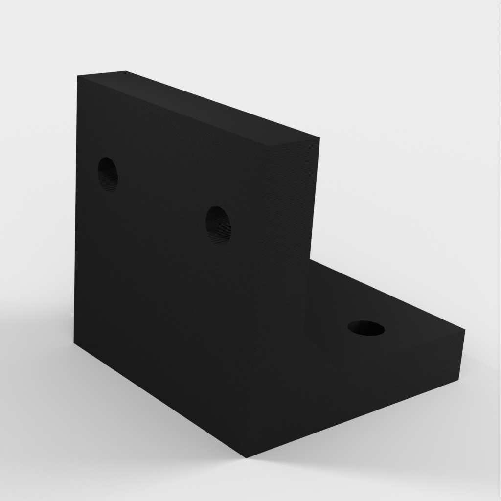 Support d&#39;angle de 50 mm pour rack Ikea LACK