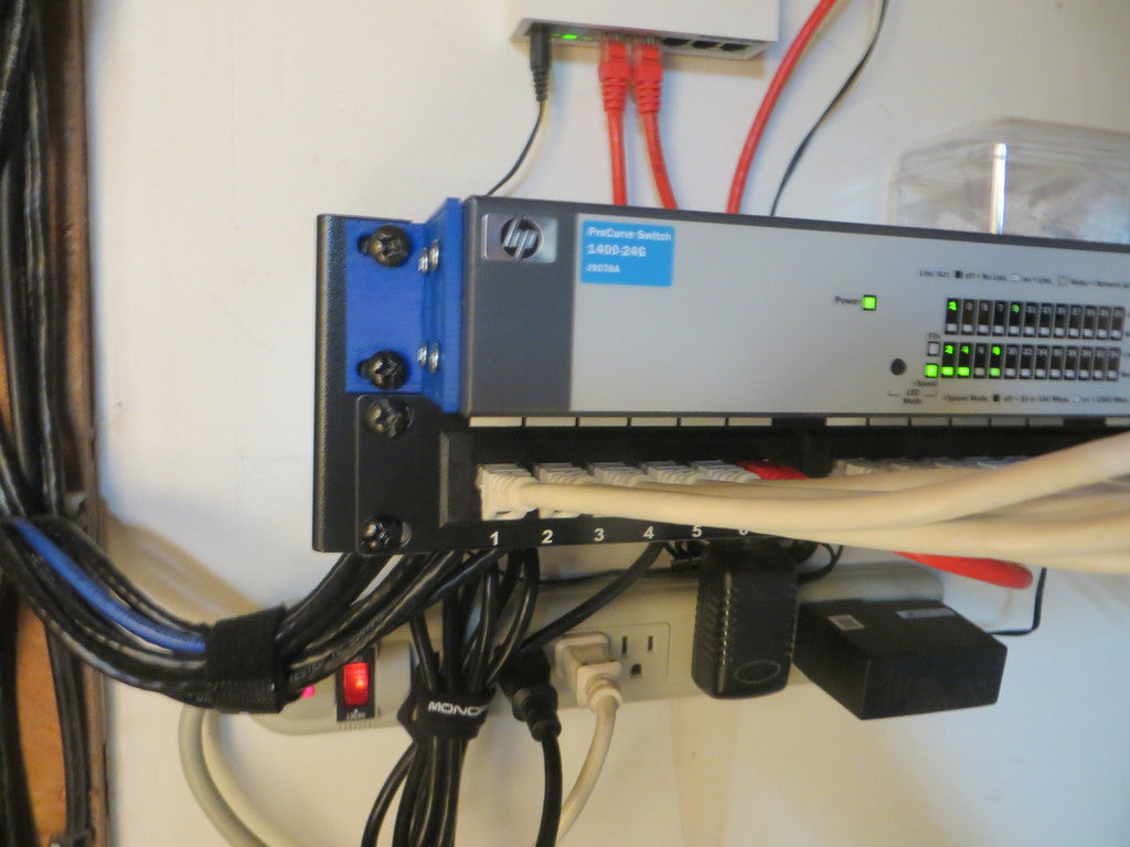 Montage d'interrupteur 1U pour HP 1400 24g ProCurve Switch