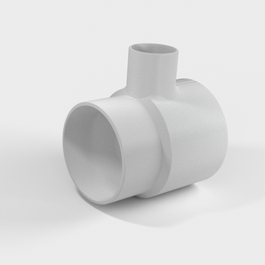 Dérivation d'eau de pluie de 80 mm (intérieur) pour tuyaux avec sortie de 32 mm (intérieur)