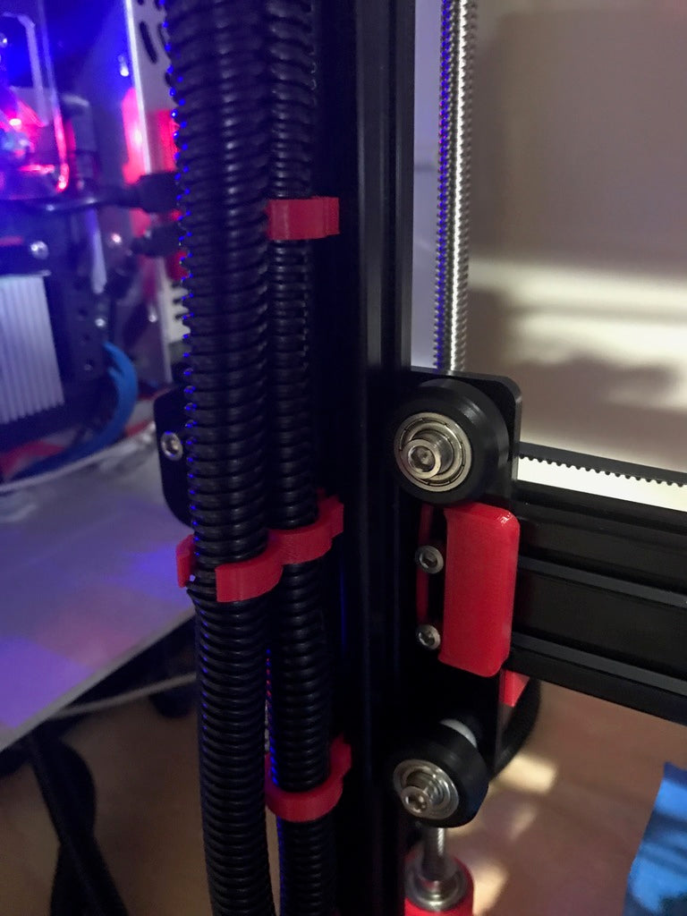 Klip de câble 3/8' pour extrusion 2020
