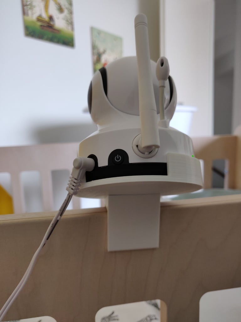 Support de babyphone Luvion Essential pour lit bébé