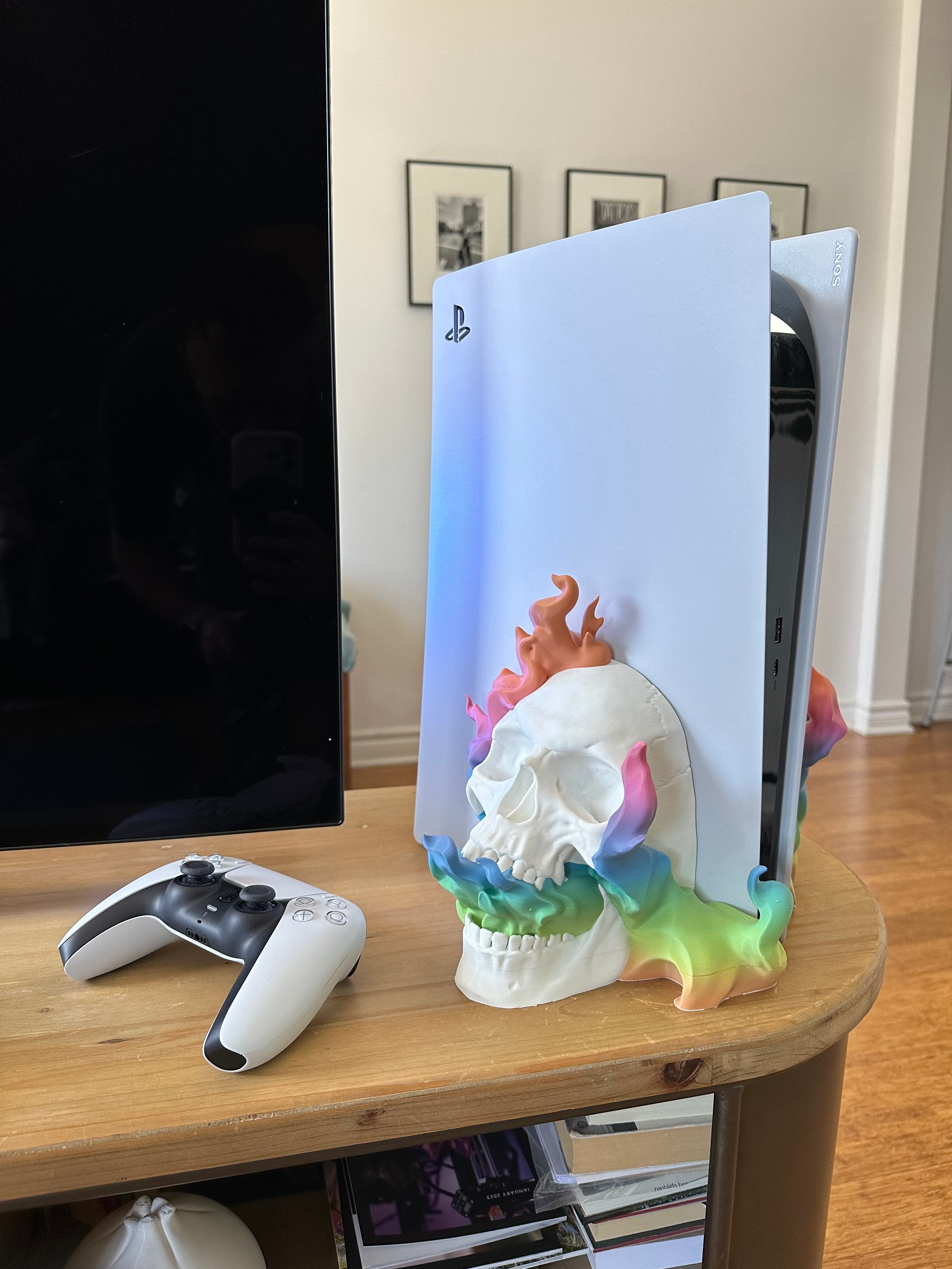 Support Crâne Unique pour PlayStation 5 Édition Disque