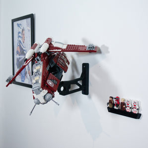 Support mural pour le Coruscant Guard Gunship 75354