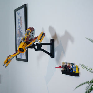 Support mural pour le Starfighter de Shin Hati 75364