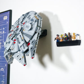 Support mural pour LEGO Star Wars Millennium Falcon