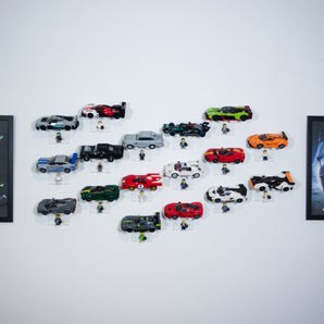 Support mural universel pour LEGO Speed Champions