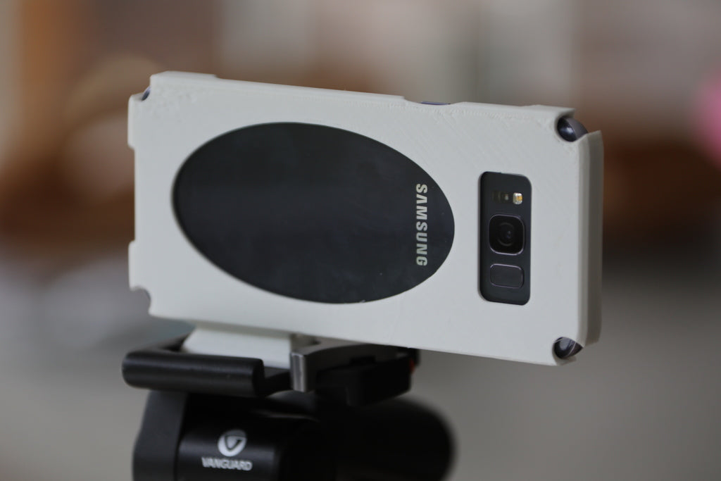 Étui pour trépied et monture GoPro pour Samsung Galaxy S8+