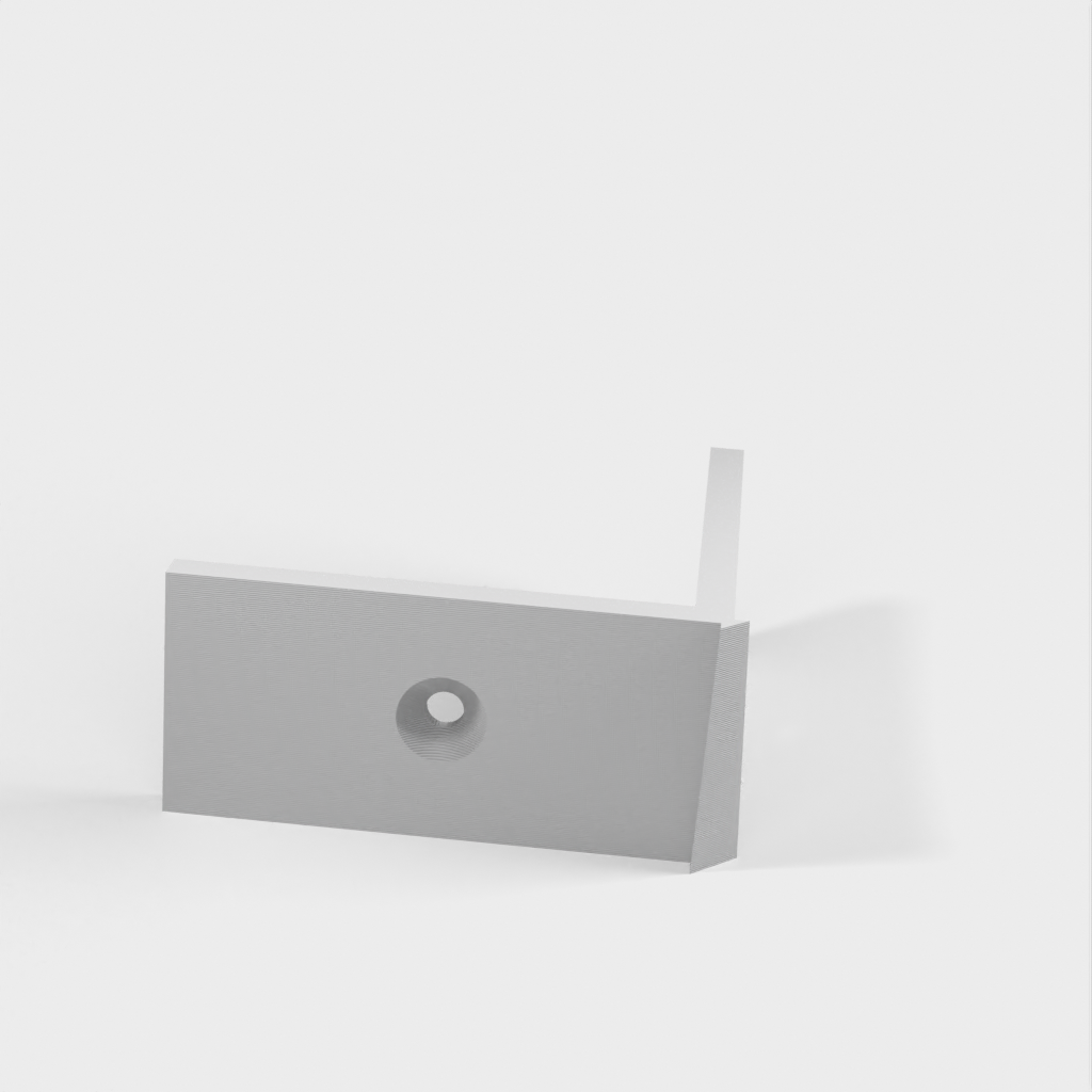 Montage d&#39;angle pour webcam infrarouge ELP V2 pour meuble Ikea Lack