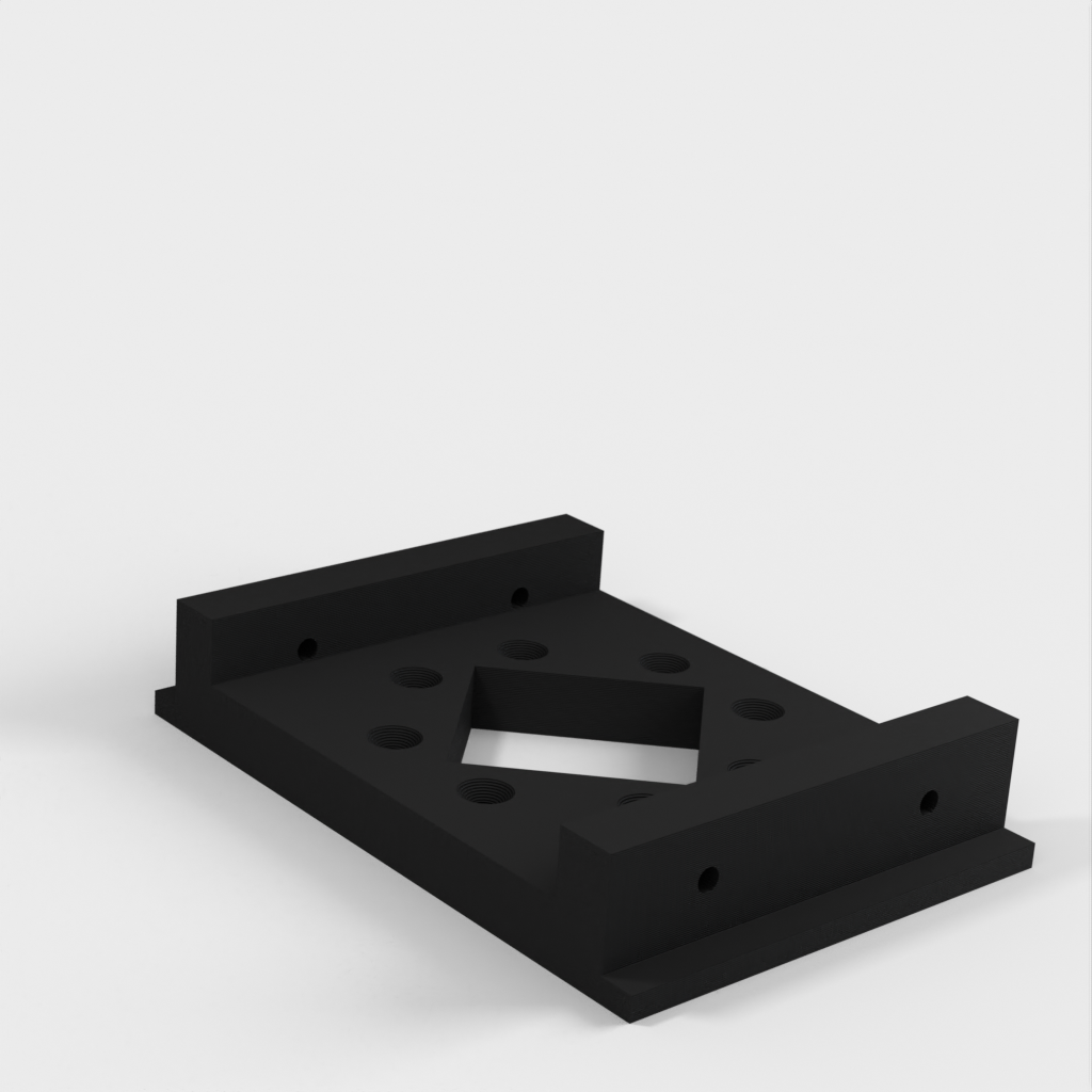 Support de montage Vesa pour panneau perforé IKEA Skadis (version robuste + 100 mm x 100 mm)