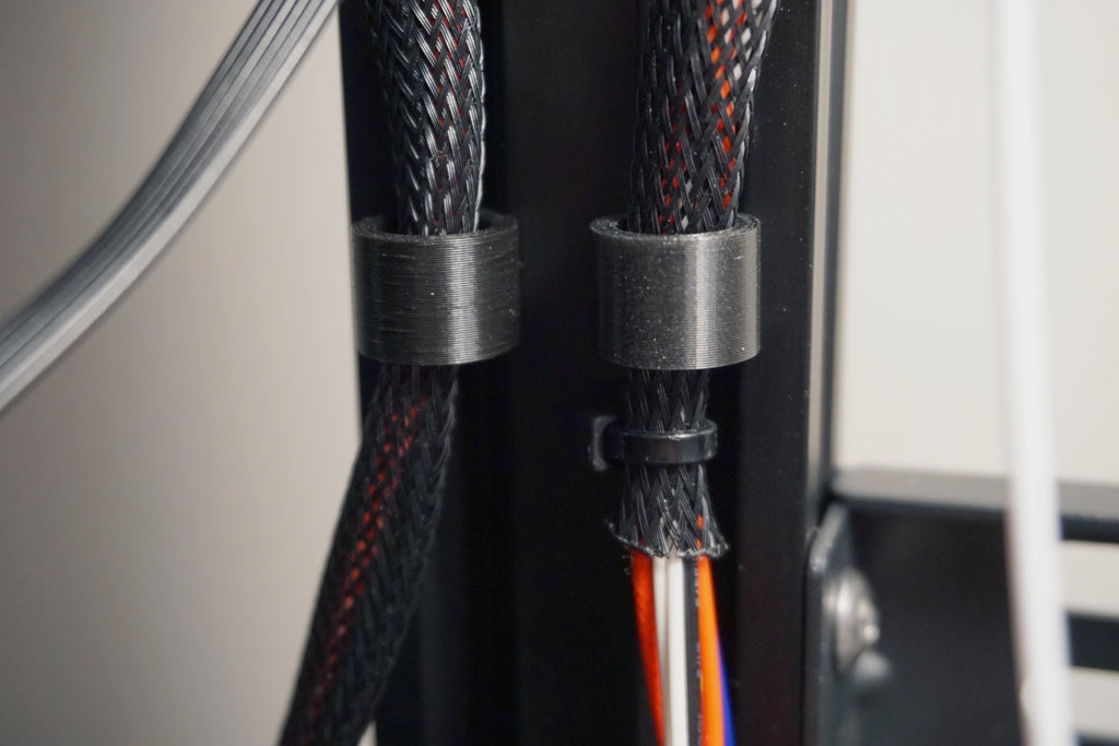 Extrusion Wire Circle Clip : Organisation des câbles pour rainure de 6 mm