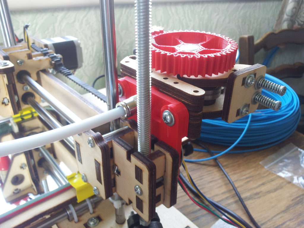 Mod de câble Bowden pour Printrbot LC - Alimentation de filament de 3 mm améliorée