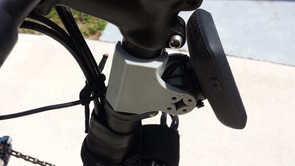 Support de vélo vertical pour GPS et lumière