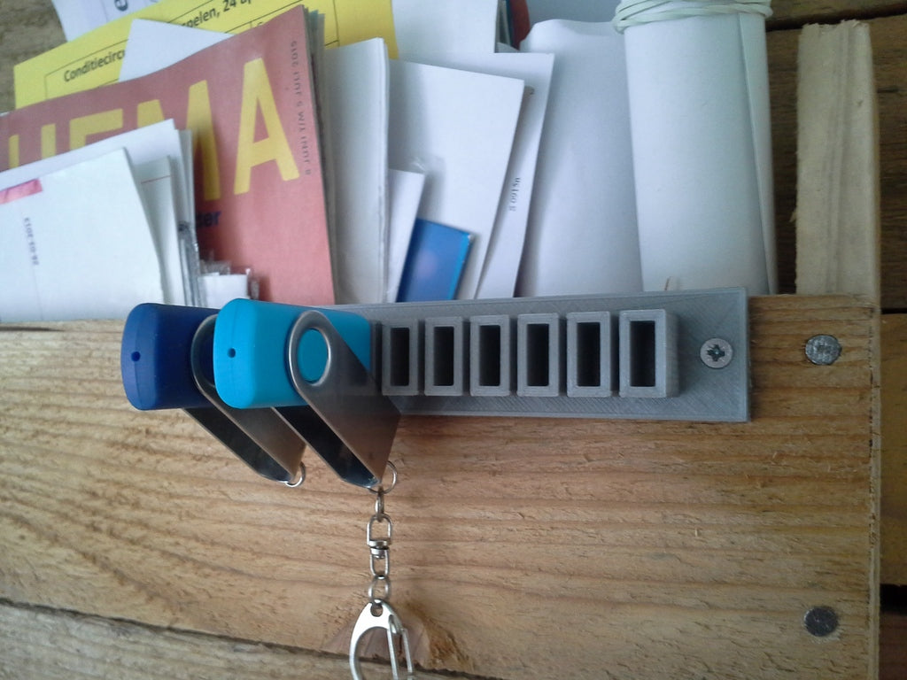 Porte-câbles USB simples - 9 pièces.