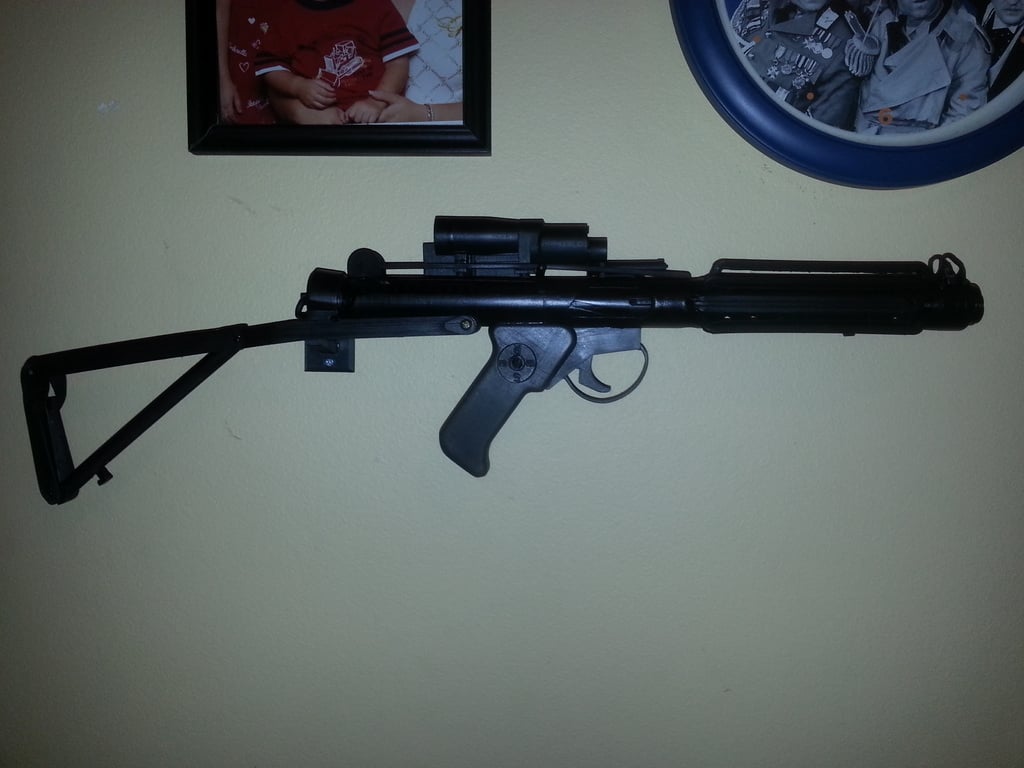 Support mural pour fusil blaster Star Wars