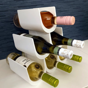Étagère à vin modulaire et élégante