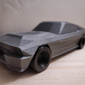 Modèle Lav Poly 1967 Ford Mustang Shelby GT500