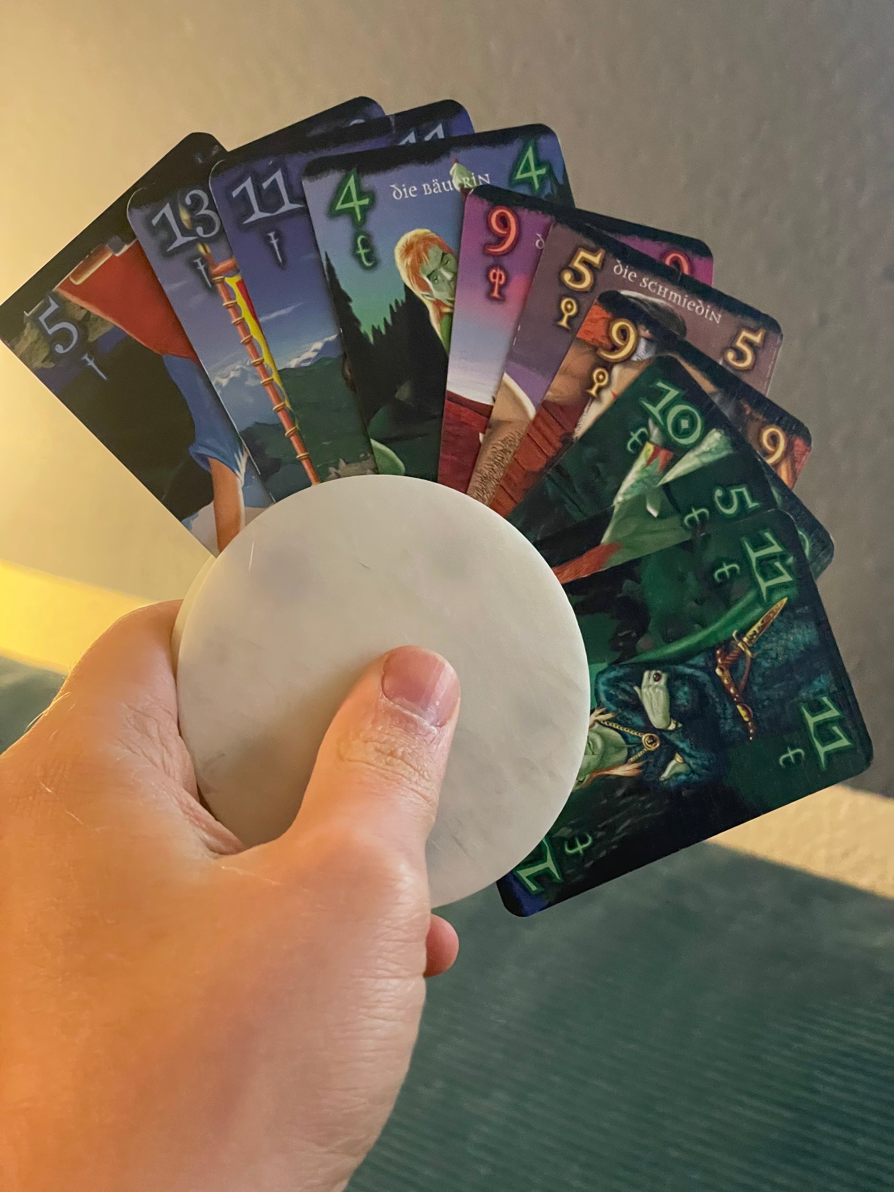 Porte-cartes à jouer avec fermeture magnétique