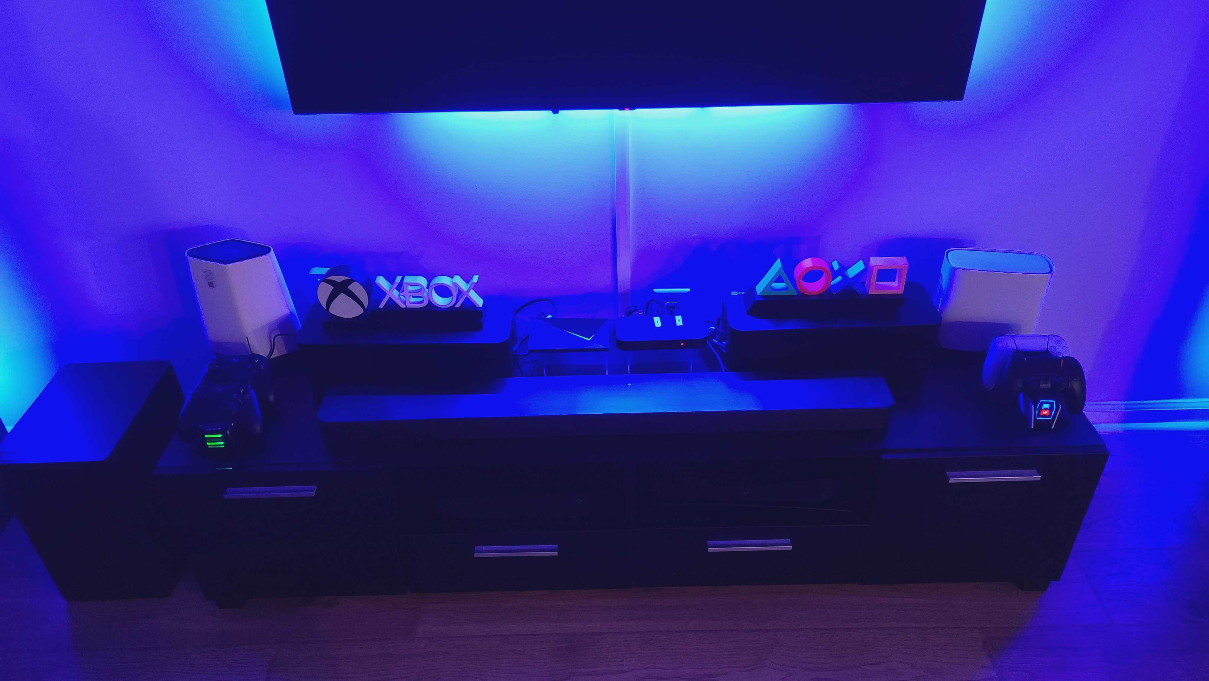 Tube lumineux Philips Hue Play Gradient Montage mural