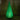 Grand sapin de Noël pixelisé avec porte-bougie chauffe-plat LED