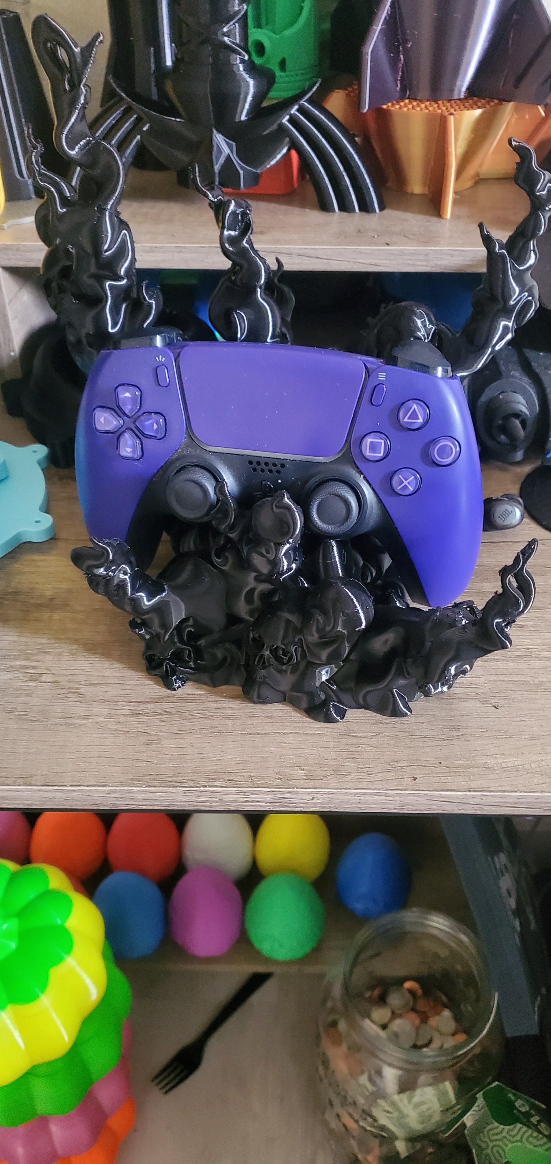 Support de manette Crâne pour PS5 Xbox Switch
