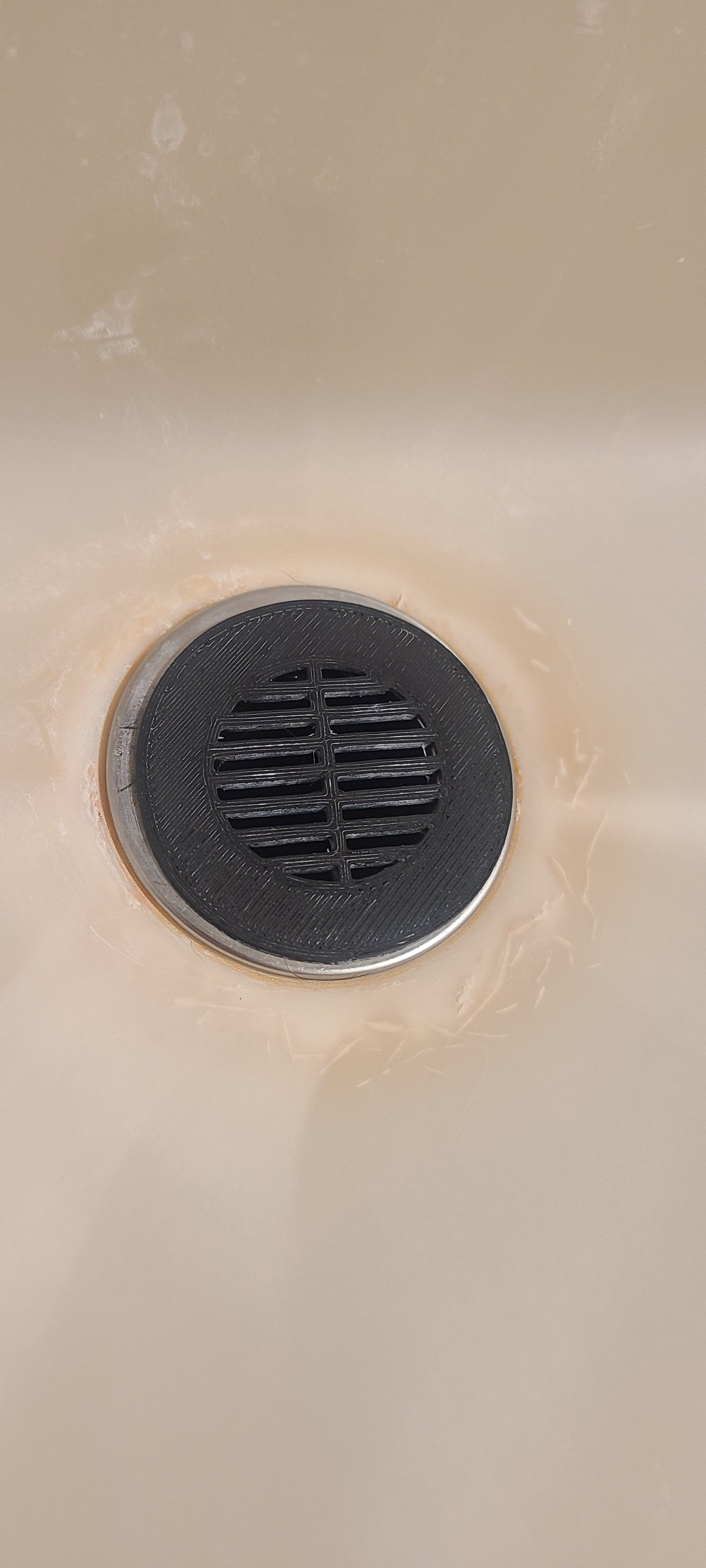 Passoire d'évacuation pour lavabo de salle de bain