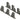 Support de montage en rack 10" pour alimentation Unifi USW-Ultra