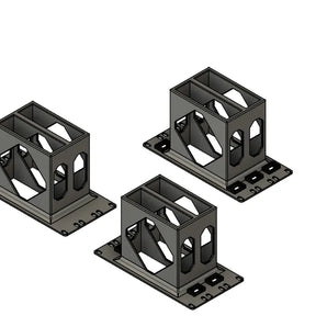 Support de montage en rack 3U 10" pour 2x Sonos Port