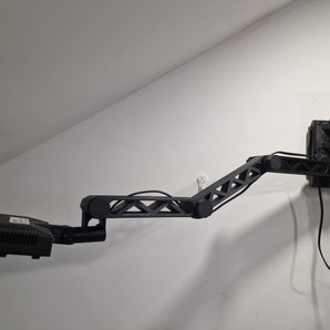 Support mural réglable avec bras pour éclairage LED et TV