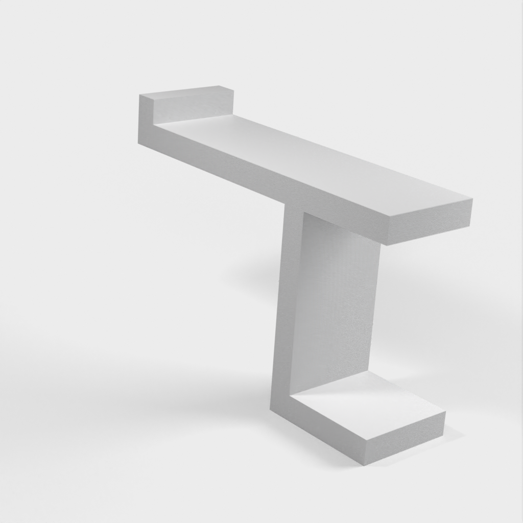 Support casque simple pour table Ikea &quot;LAGKAPTEN / ADILS&quot;