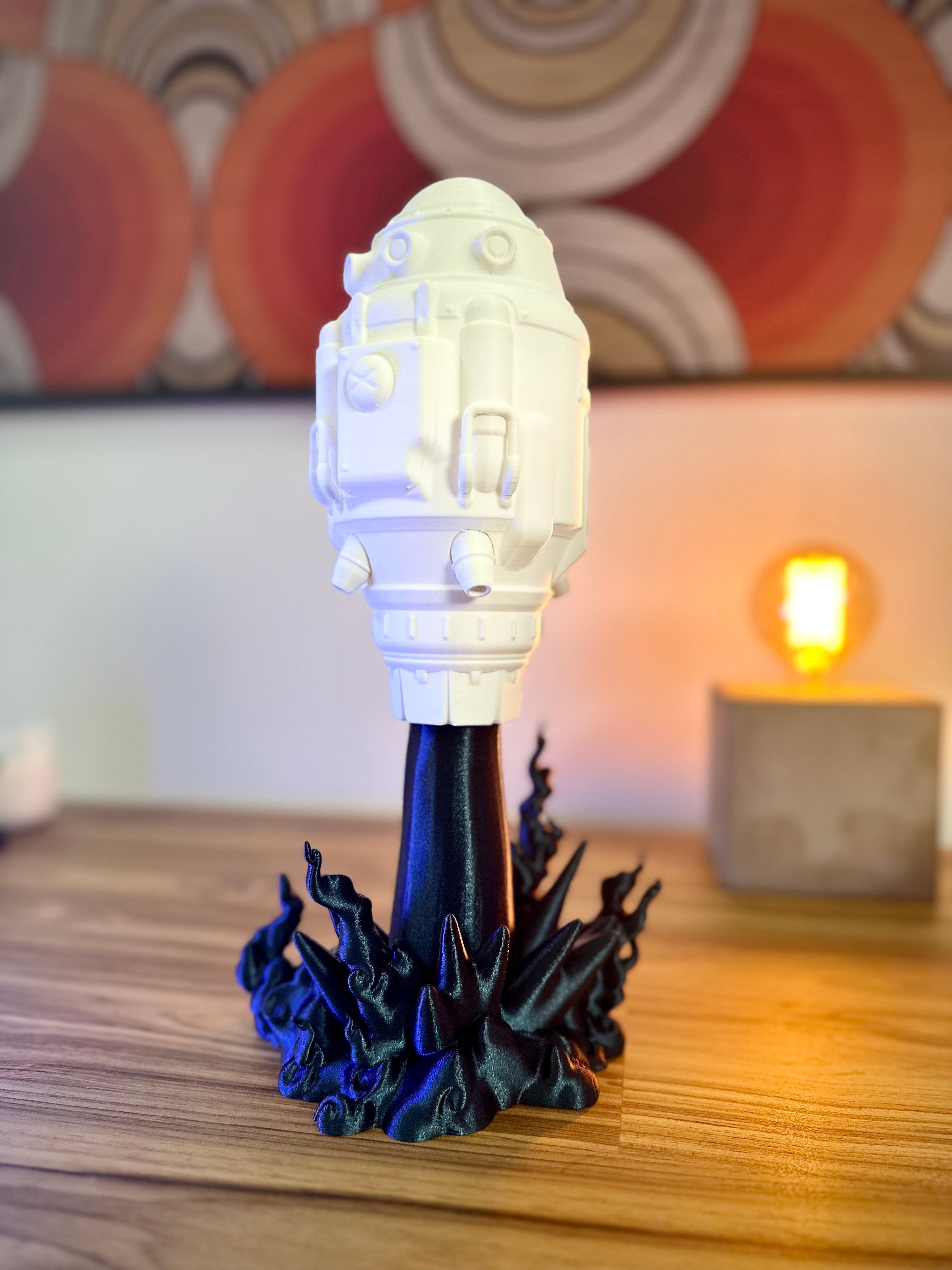 Fusée décorative pour le bureau et la configuration