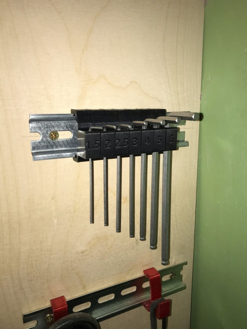 Supports pour rails DIN
