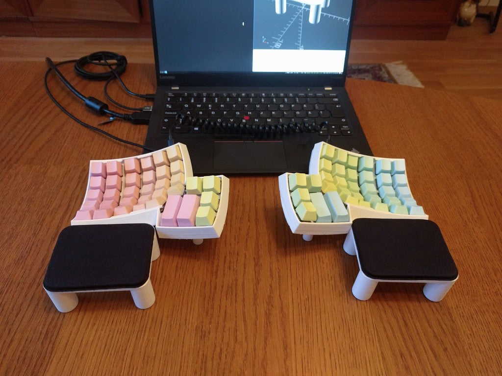 Support de poignet ergonomique pour clavier Dactyl