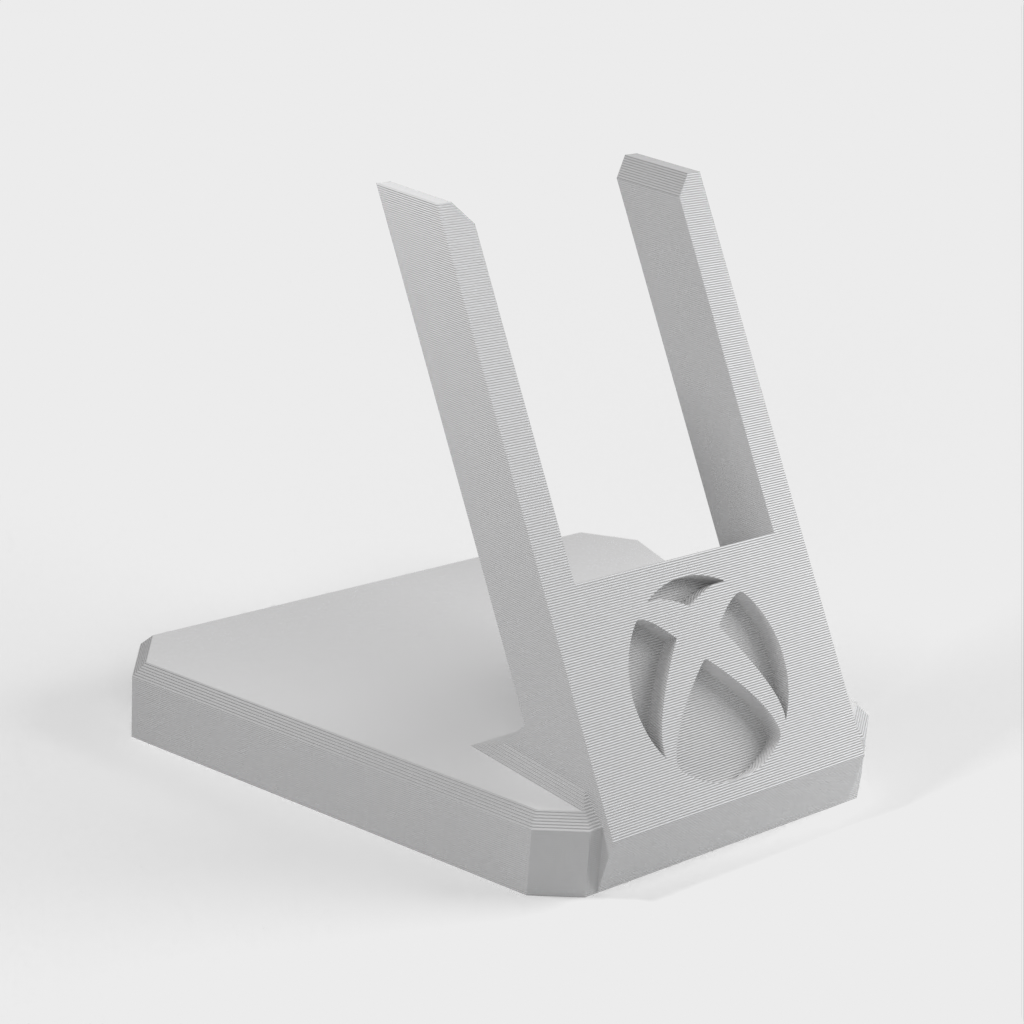 Support pour manette Xbox 360 avec base large et logo intégré