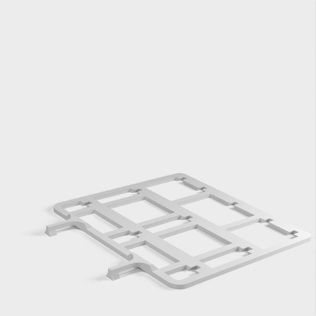 Solution de stockage de peinture compatible avec Ikea Kallax