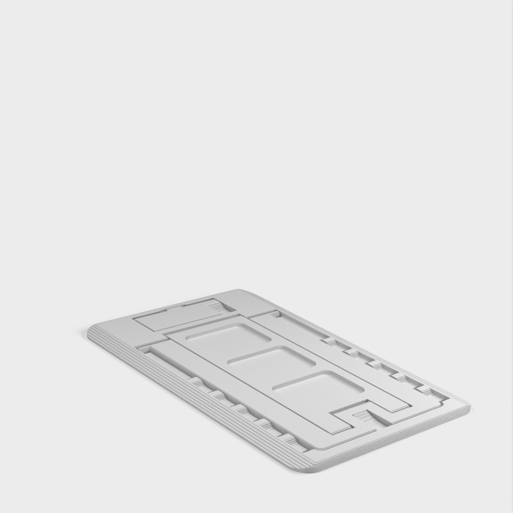 Porte-téléphone pliable de la taille d'une carte de crédit v1.1