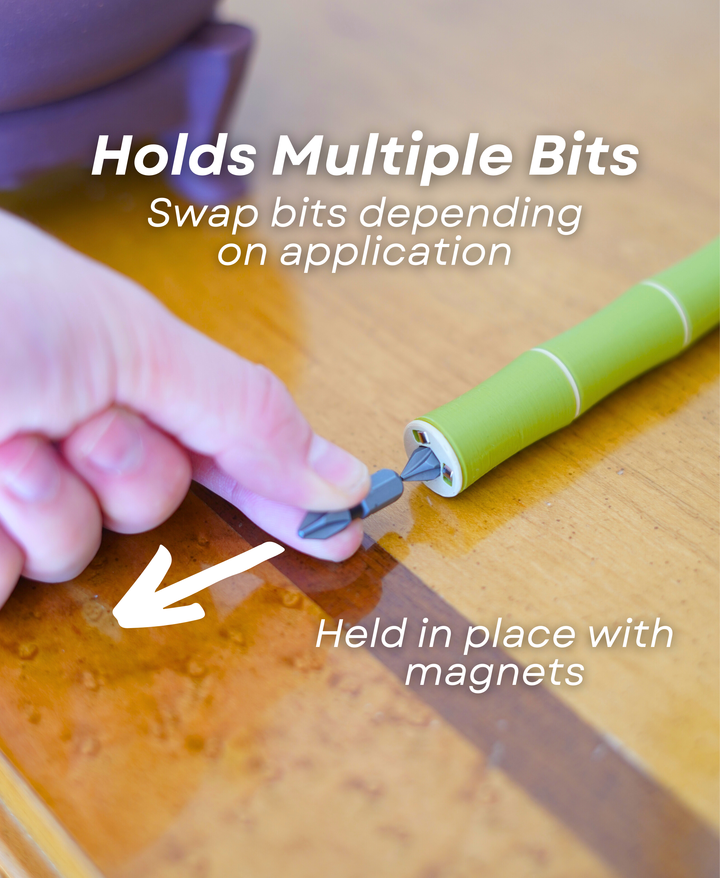 Bamboo Bits : Rangement d’outils élégant pour le bureau