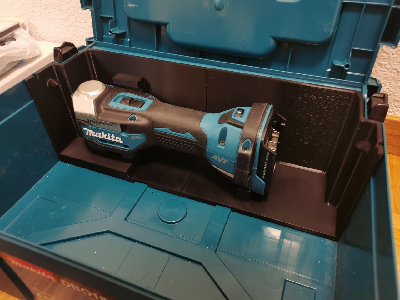 Insert Makita DTM52 pour multi-outil dans une boîte à outils Makpac